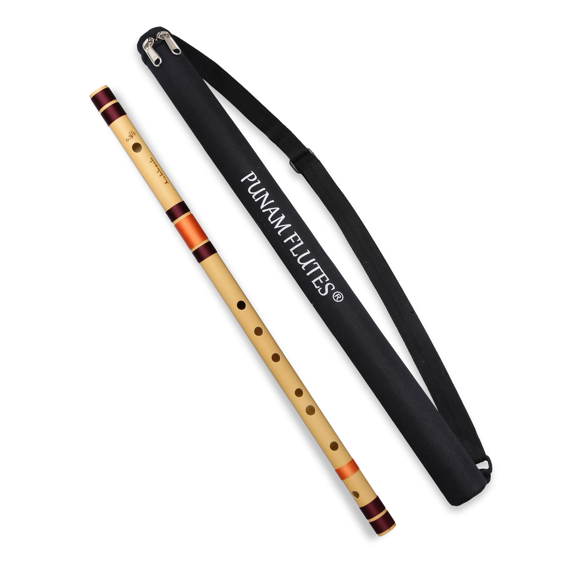G Natural Base Bansuri Flute 25.65 inches (65.15CM)